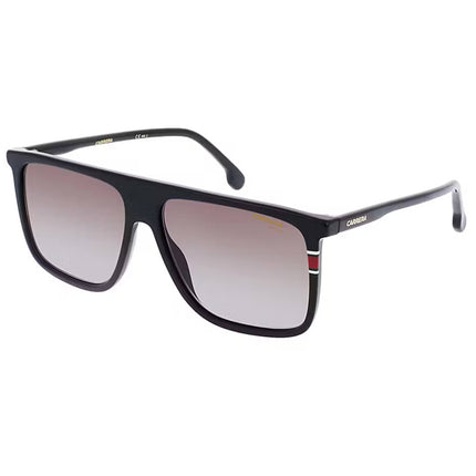 Carrera Unisex Sunglasses - Black Acetate Square Shape Frame | CARRERA-172/N/S-0807/HA ,