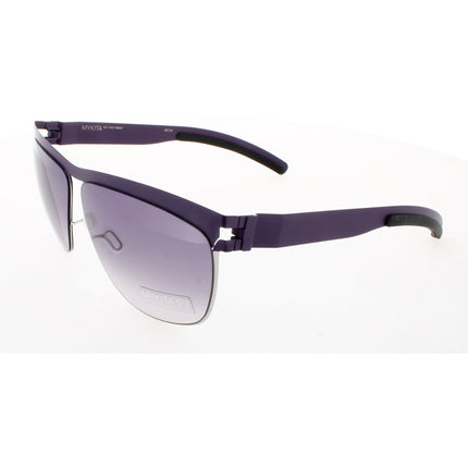 Mykita Unisex Sunglasses - Silver Violet Metal Frame | NO1 SUN-XENIA-SILVER VIOLET 107 ,