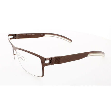 Mykita Unisex Eyeglasses - Brown Bead Full Rim Frame | NO1-BERNHARD-BROWN-BEAD 099 ,