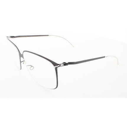 Mykita Unisex Eyeglasses - Black Berry Metal Square Frame | LITE-PEPPI-BLACK-BERRY 006 ,
