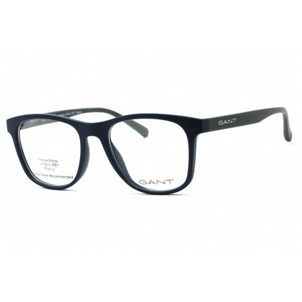 Gant Men's Eyeglasses - Matte Blue Injected Propionate Full Rim Frame | GA3302 091 ,