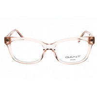 Gant Women's Eyeglasses - Shiny Beige Acetate Square Shape Full Rim Frame | GA4140 057 ,