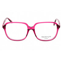 Gant Women's Eyeglasses - Shiny Fuxia Plastic Square Shape Full Rim Frame | GA4155 075 ,