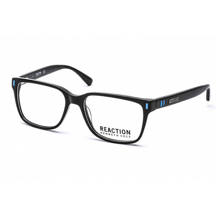 Kenneth Cole Reaction Men's Eyeglasses - Shiny Black Rectangular Frame | KC0786 001 ,