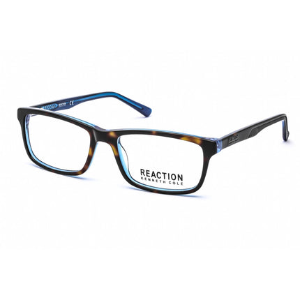 Kenneth Cole Reaction Men's Eyeglasses - Dark Havana Rectangular Frame | KC0787 052 ,