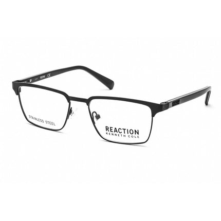 Kenneth Cole Reaction Men's Eyeglasses - Matte Black Metal Full Rim Frame | KC0797 002 ,