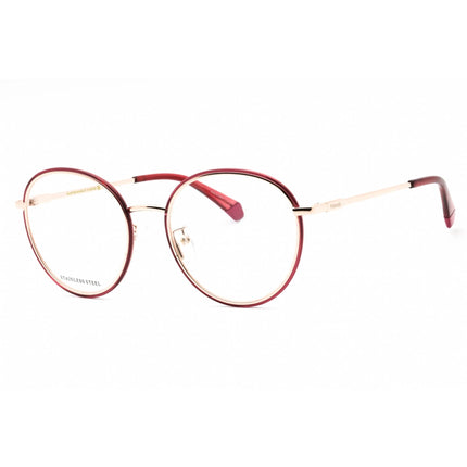 Polaroid Core Women's Eyeglasses - Cherry Gold Metal Round Frame | PLD D438/G 0IBJ 00 ,