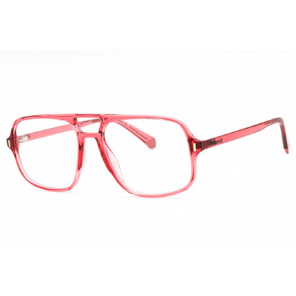 Polaroid Core Unisex Eyeglasses - Orange Plastic Full Rim Frame | PLD D527 0L7Q 00 ,