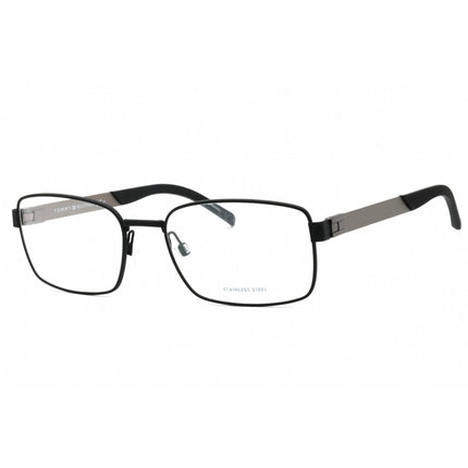 Tommy Hilfiger Men's Eyeglasses - Matte Black Metal Full Rim Frame | TH 1827 0003 00 ,
