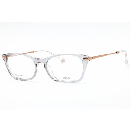 Tommy Hilfiger Women's Eyeglasses - Grey Pink Plastic Cat Eye Frame | TH 1878 07HH 00 ,