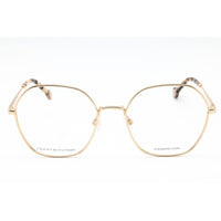 Tommy Hilfiger Women's Eyeglasses - Gold Geometric Full Rim Frame | TH 1879 0J5G 00 ,