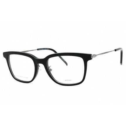 Tommy Hilfiger Men's Eyeglasses - Black Plastic Square Full Rim | TH 1901/F 0807 00 ,
