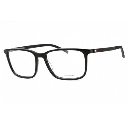 Tommy Hilfiger Men's Eyeglasses - Black Plastic Square Shape Frame | TH 1916 0807 00 ,