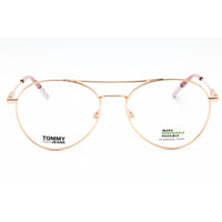 Tommy Hilfiger Unisex Eyeglasses - Gold Copper Metal Aviator Frame | TJ 0088 0DDB 00 ,