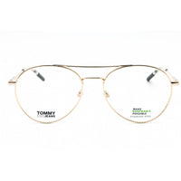 Tommy Hilfiger Unisex Eyeglasses - Gold Metal Aviator Full Rim Frame | TJ 0088 0J5G 00 ,