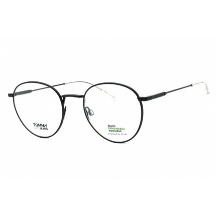 Tommy Hilfiger Unisex Eyeglasses - Black Metal Round Full Rim Frame | TJ 0089 0807 00 ,
