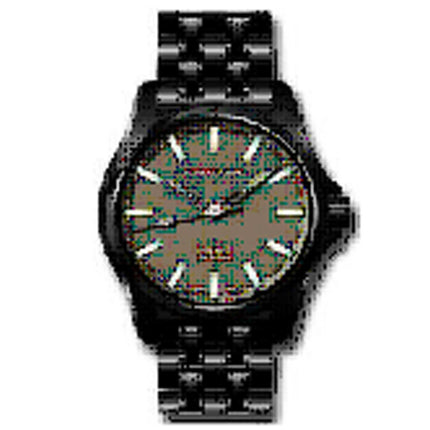 Protek Men's Watch - USMC Series Quartz Sand Dial Black Titanium Bracelet | 3106BR ,