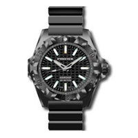 Protek Men's Watch - Aggressor Carbon Composite Case Black Dial Rubber Strap | 4001 ,