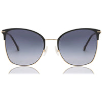 Carolina Herrera Women's Sunglasses - Gold Black Butterfly Frame | CH 0036/S 0RHL/9O ,