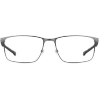 Carrera Men's Eyeglasses - Matte Dark Ruthenium Black Metal Frame | CARDUC 014 05MO ,