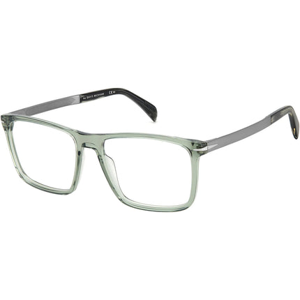 David Beckham Men's Eyeglasses - Green Ruthenium Acetate Square Frame | DB 1094 0R2Z ,