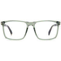 David Beckham Men's Eyeglasses - Green Ruthenium Acetate Square Frame | DB 1094 0R2Z ,