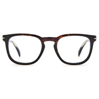 David Beckham Men's Eyeglasses - Havana Full Rim Square Shape Frame | DB 7022/BB 0086 ,