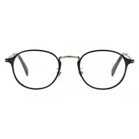 David Beckham Men's Eyeglasses - Matte Black Ruthenium Full Rim Frame | DB 7055 0TI7 ,