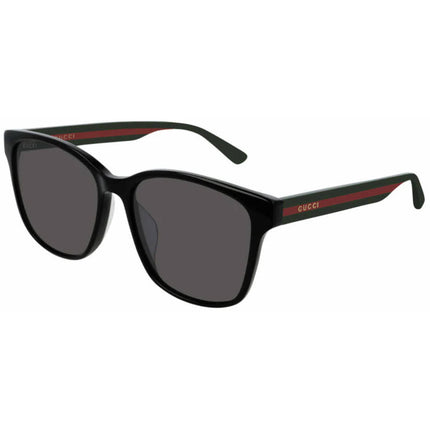 Gucci Unisex Sunglasses - Black Acetate Full Rim Cat Eye Shape Frame | GG0417SK 001 ,