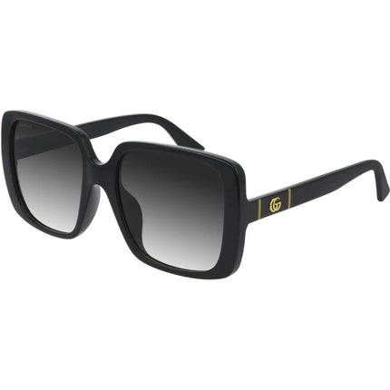 Gucci Women's Sunglasses - Black Acetate Full Rim Oversized Shape Frame | GG0632SA 001 ,