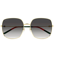 Gucci Women's Sunglasses - Gold Metal Full Rim Butterfly Shape Frame | GG1195SK 001 ,