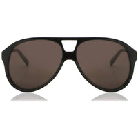 Gucci Men's Sunglasses - Black Acetate Full Rim Pilot Frame Brown Lens | GG1286S 001 ,