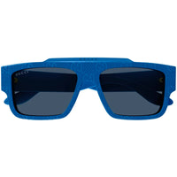 Gucci Men's Sunglasses - Blue Logo Pattern Recycled Acetate Square Frame | GG1460S 008 ,