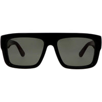 Gucci Men's Sunglasses - Shiny Black Acetate Full Rim Square Shape Frame | GG1461S 001 ,