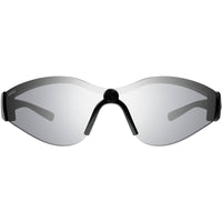 Gucci Women's Sunglasses - Black Injected Plastic Half Rim Cat Eye Frame | GG1651S 004 ,