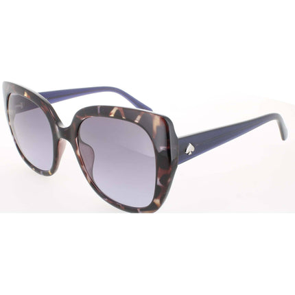 Kate Spade Women's Sunglasses - Blue Havana Butterfly Frame | SHAINA/O/S 0JBW/GB ,