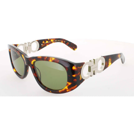 Salvatore Ferragamo Women's Sunglasses - Dark Tortoise Acetate Frame | SF1082SN 219 ,