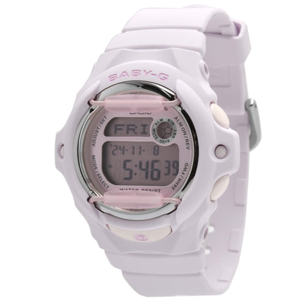 Casio Women's Watch - Baby-G Digital Dial Light Pink Resin Strap | BG169M-4 ,