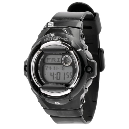 Casio Women's Dive Watch - Baby-G Grey Digital Dial Resin Strap | BG169R-1 ,