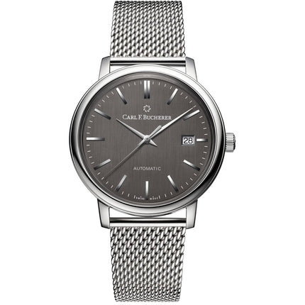 Carl Bucherer Unisex Watch - Adamavi Grey Dial Silver Bracelet | 00.10314.08.33.21 ,