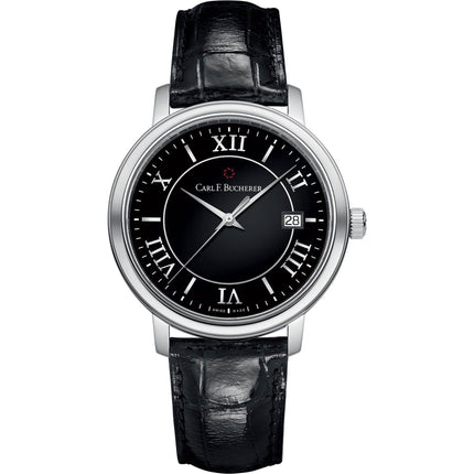 Carl Bucherer Unisex Watch - Adamavi Automatic Black Dial Strap | 00.10314.08.35.01 ,