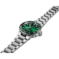 Oris Men's Watch - Aquis Automatic Green Dial Steel | 01 400 7763 4157-07 8 24 09PEB ,