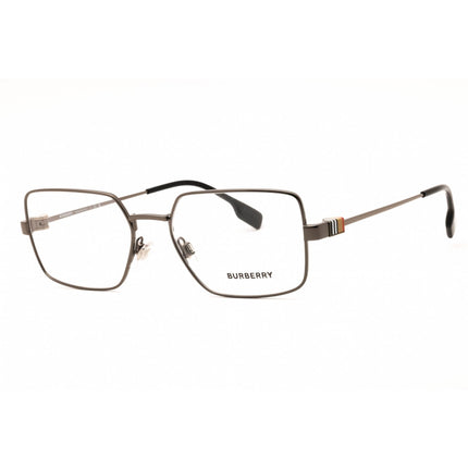 Burberry Men's Eyeglasses - Gunmetal Metal Rectangular Full Rim Frame | 0BE1380 1003 ,