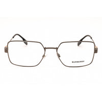 Burberry Men's Eyeglasses - Gunmetal Metal Rectangular Full Rim Frame | 0BE1380 1003 ,