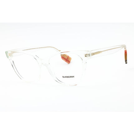 Burberry Women's Eyeglasses - Transparent Plastic Cat Eye Shape Frame | 0BE2375 3024 ,