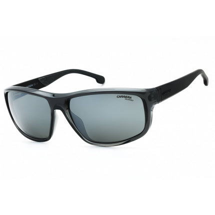 Carrera Men's Sunglasses - Grey Plastic Rectangular Full Rim Frame | 8038/S 0KB7 EX ,