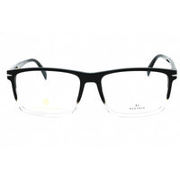 David Beckham Men's Eyeglasses - Black Crystal Rectangular Frame | DB 1020 07C5 00 ,