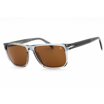 David Beckham Men's Sunglasses - Grey Plastic Square Shape Frame | DB 1060/S 0KB7 70 ,
