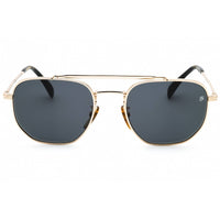 David Beckham Men's Sunglasses - Gold Black Metal Full Rim Frame | DB 1079/S 0RHL IR ,