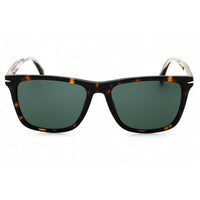 David Beckham Men's Sunglasses - Havana Plastic Square Shape Frame | DB 1092/S 0086 QT ,